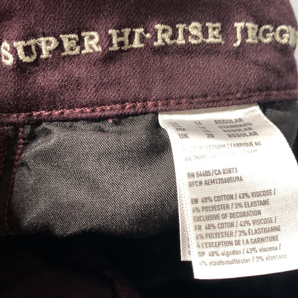 American Eagle‎ Hi-Rise Jegging Size 16 Reg - Picture 10 of 11